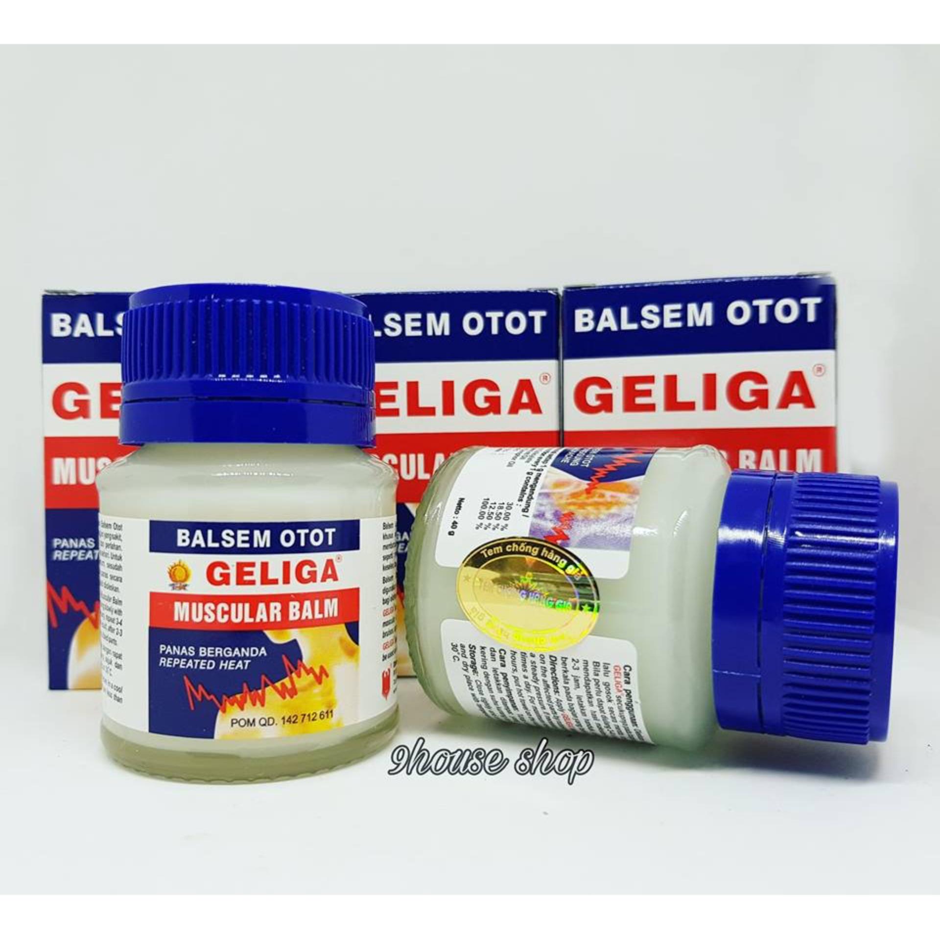 DẦU CÙ LÀ LỬA GELIGA 40G INDONESIA