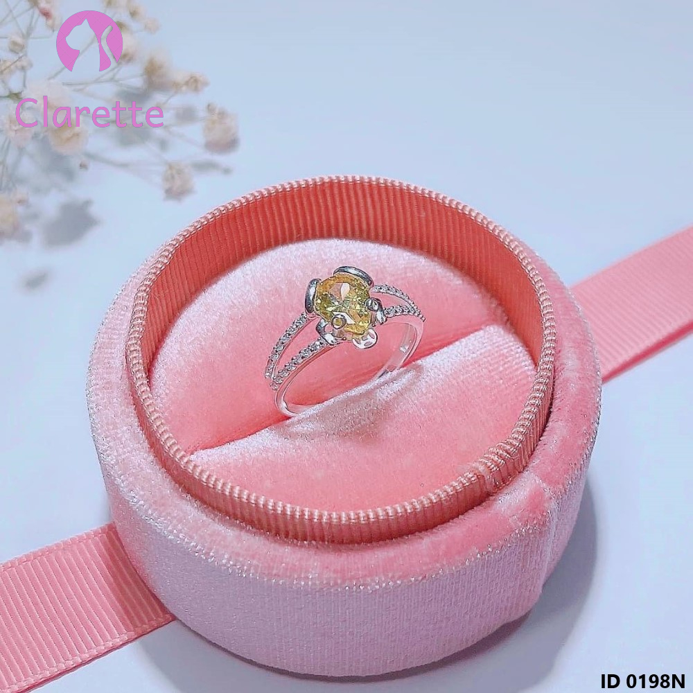 Nhẫn bạc hình cóc Clarette 0198N