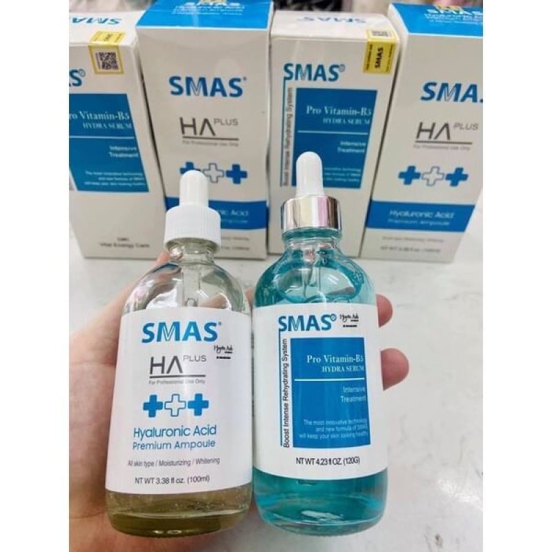 Serum HA Plus Smas Và Phục Hồi Cấp Ẩm Smas Pro Vitamin B5 Hydra Serum Hàn Quốc