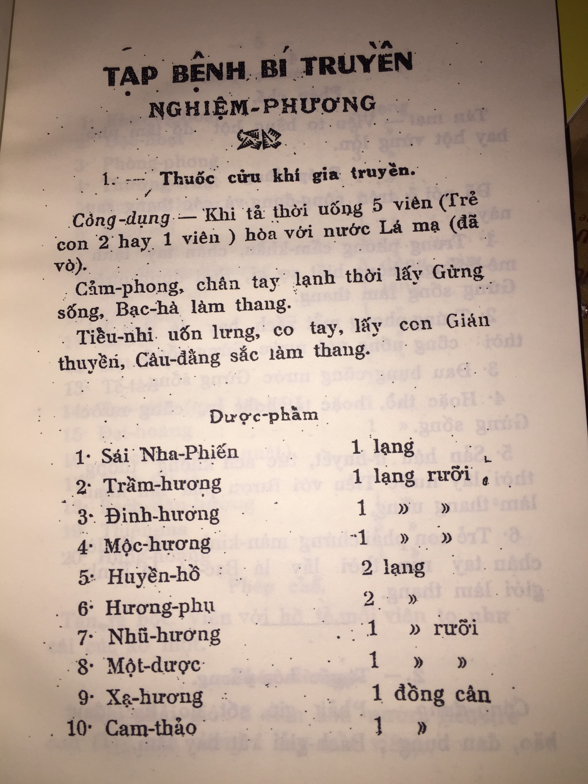 Sách Đông Y Vạn Bệnh Thực Hành