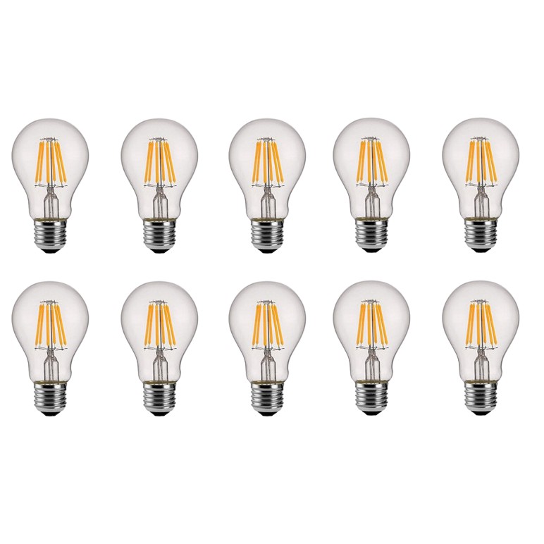 BÓNG ĐÈN LED EDISON A60 4w 8W vàng 2200k - 2700k