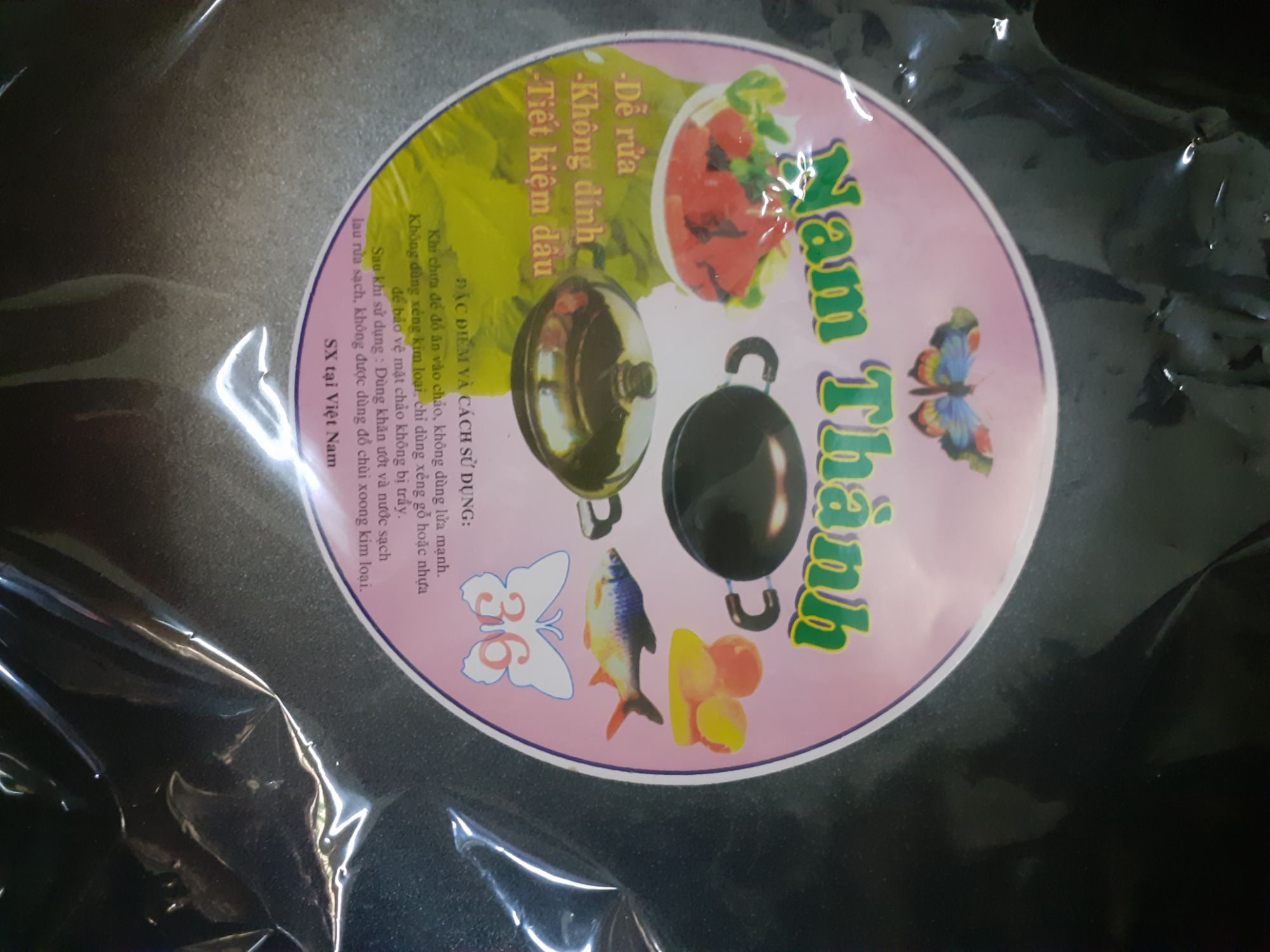 CHẢO 2 QUAI NAM THÀNH 38CM