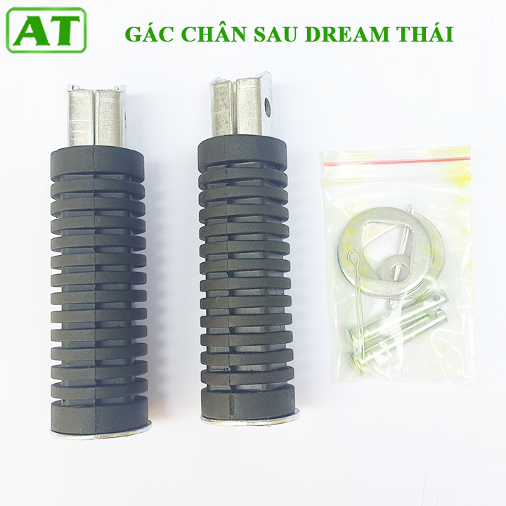 Gác Chân Sau Xe Dream Thái Hình Tròn