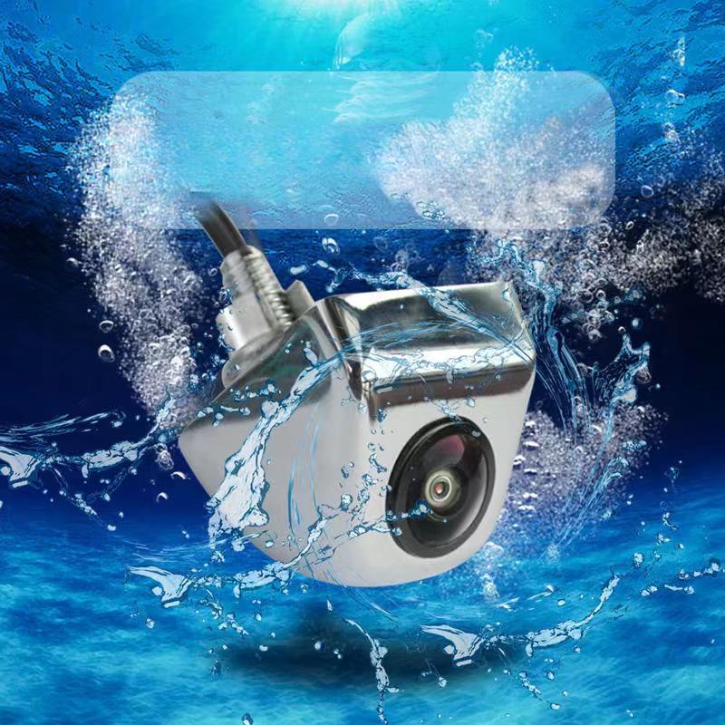 Xe hơi nhỏ gắn trục vít Hàn Quốc 4 lỗ HD Camera lùi chống nước 170 ° Camera lùi HD Tầm nhìn ban đêm