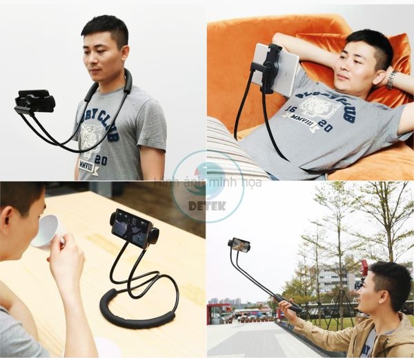Kẹp điện thoại quàng cổ đa năng