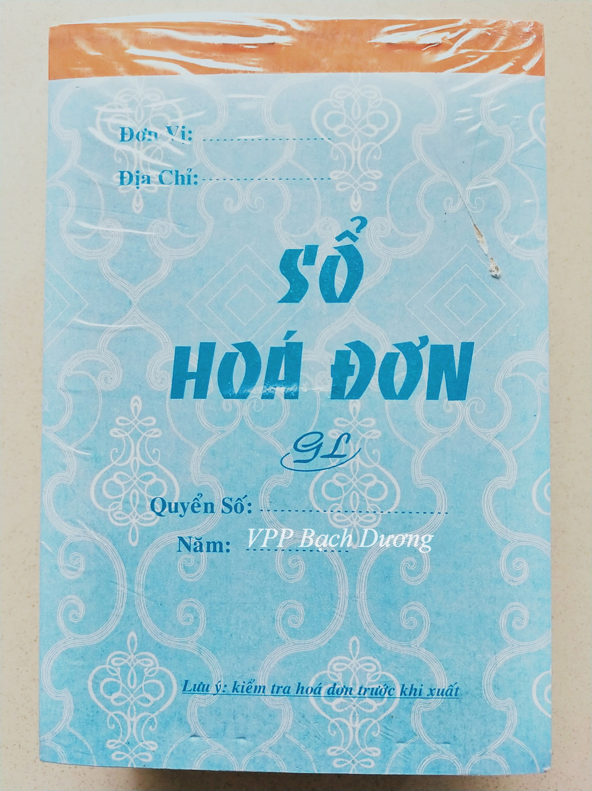 Hóa đơn 2 liên (13cmx19cm) - 100 tờ/cuốn