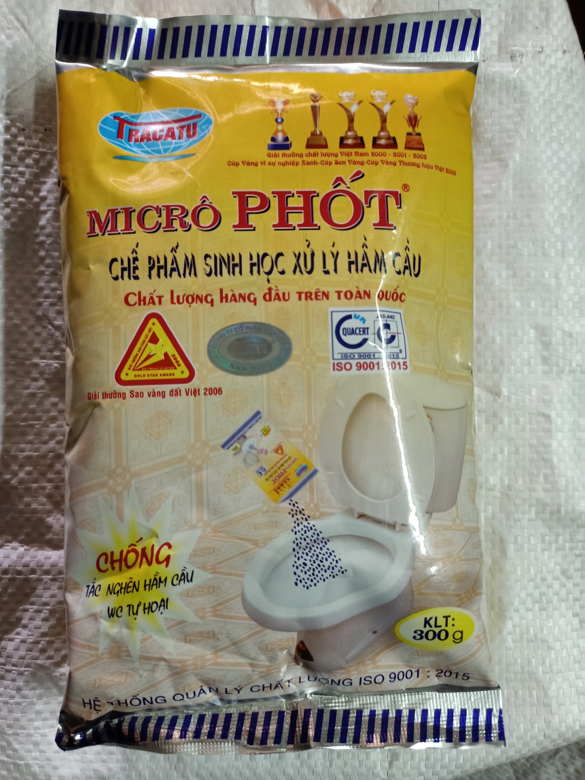 Chế phẩm sinh học xử lý hầm cầu micro phốt 300g