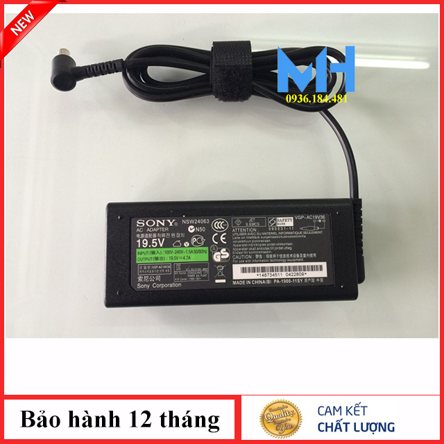 Sạc laptop Sony VAIO 19.5v-4.7A ZIN