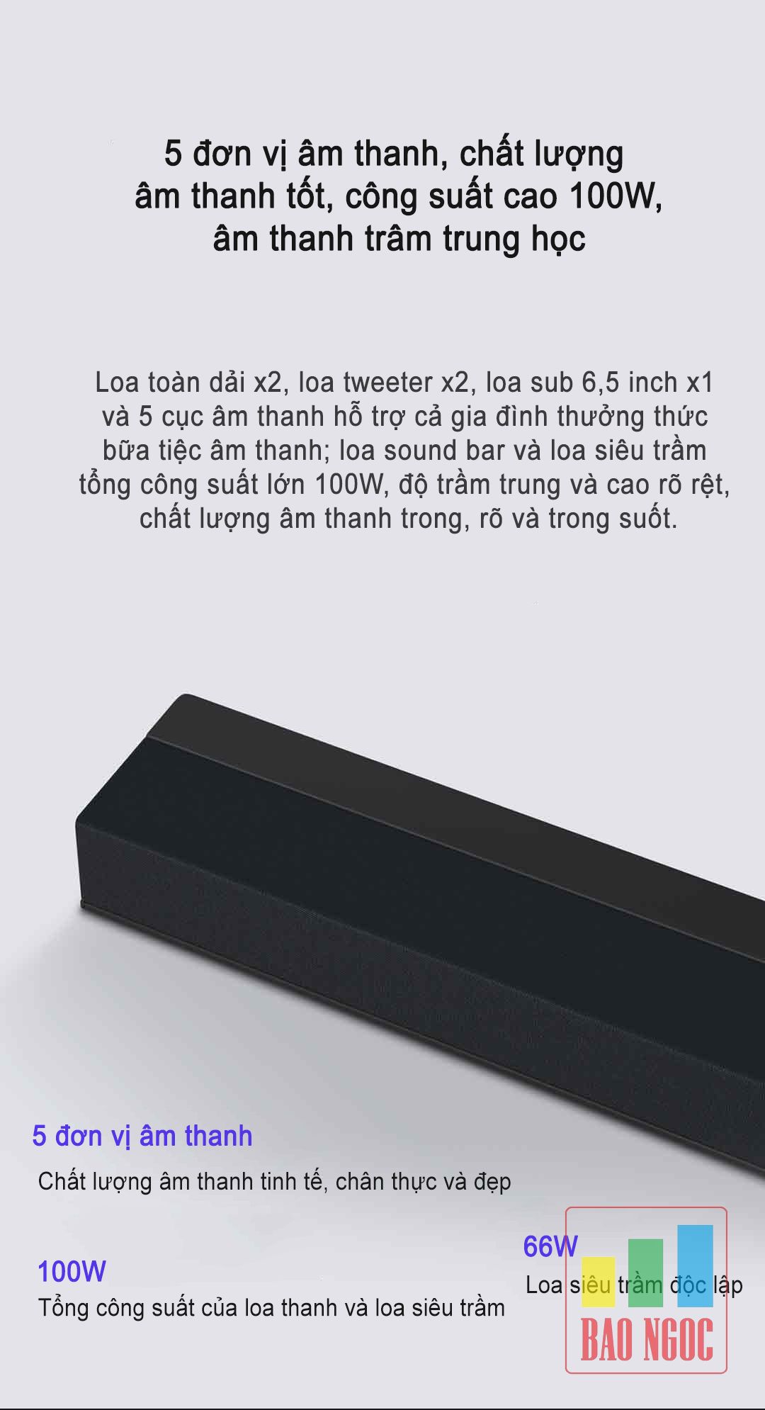 Loa Soundbar 2.1 Xiaomi MDZ-35-DA