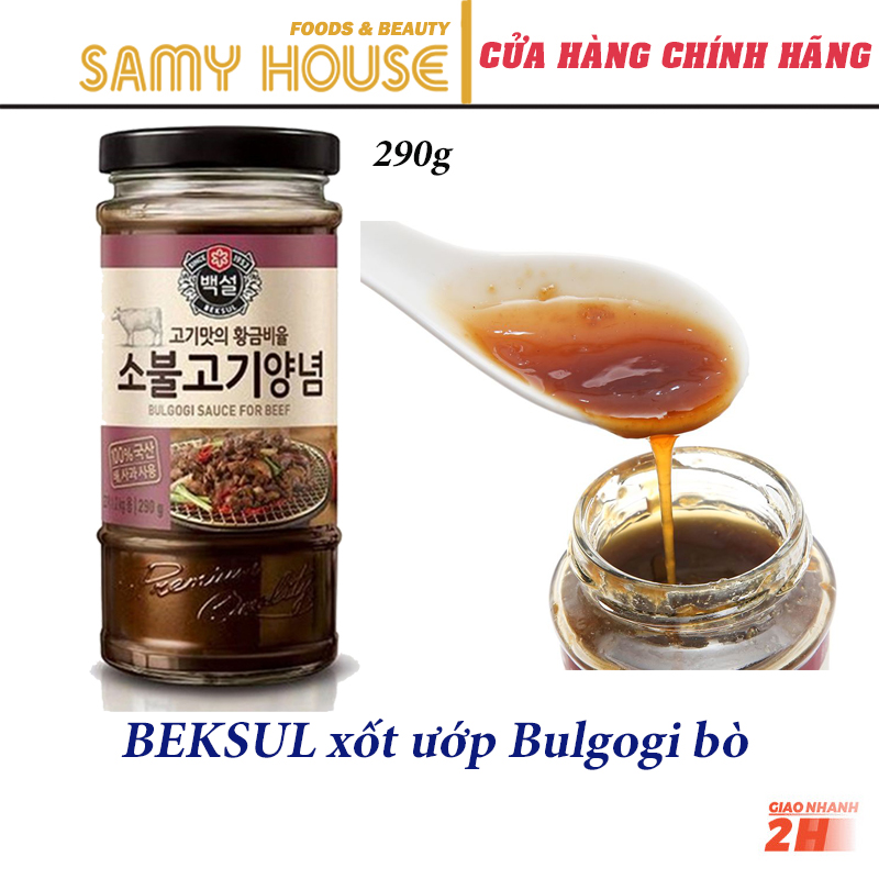 [Samy Food] BEKSUL xốt ướp Bulgogi bò 290g