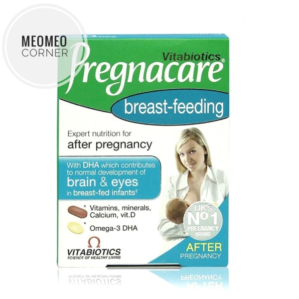 Viên bổ sung vitamin Pregnacare bú cho mẹ Pregnacare Breast feeding Anh cao cấp