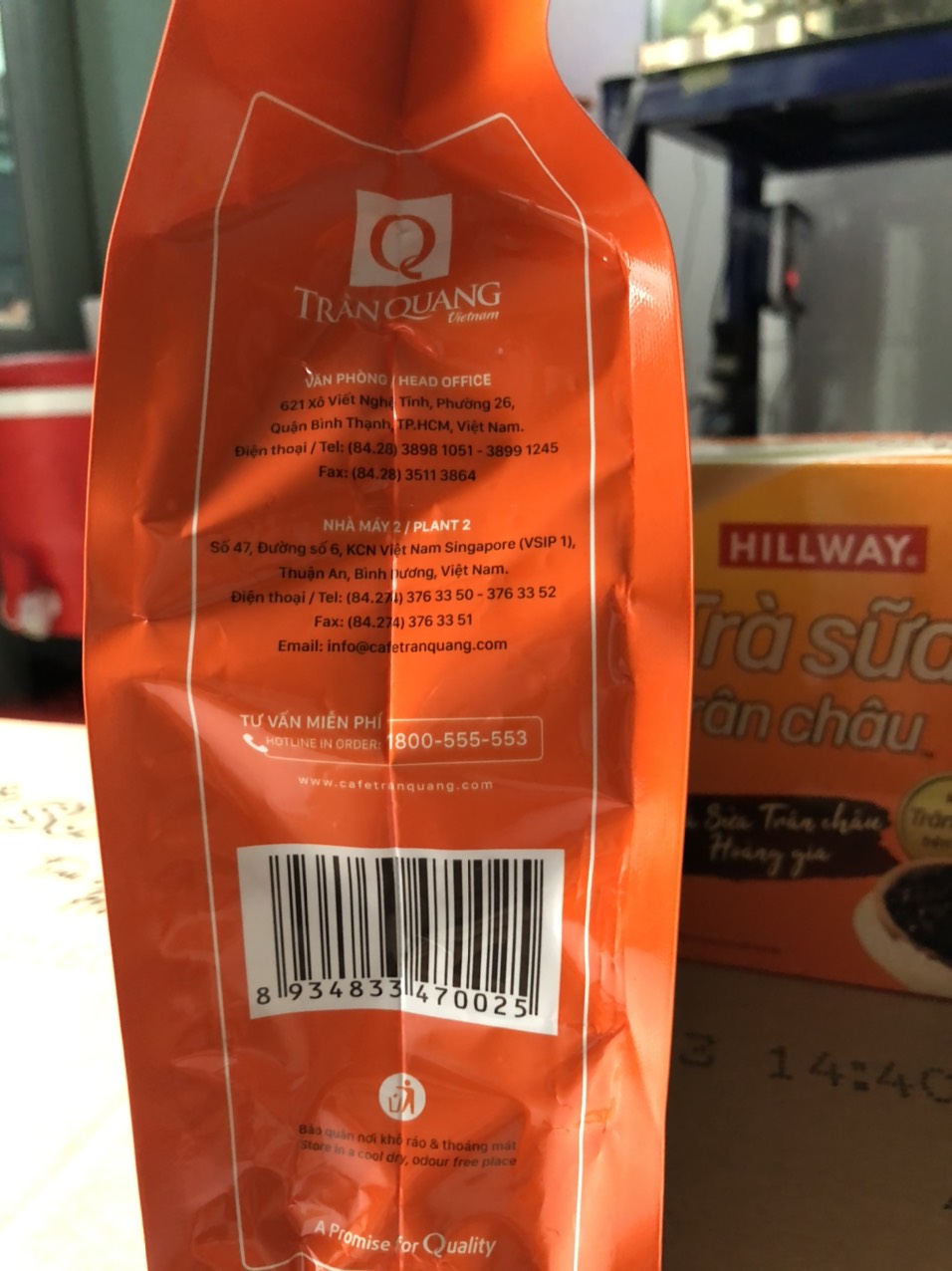 [HCM]Cà phê sữa hòa tan Good Morning Trần Quang 480g (24 gói x 20g)