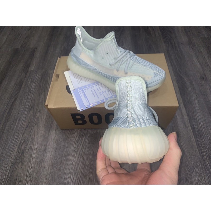 [Tặng box+bill] Giày thể thao yz 350 xanh cloud white 36-44.
