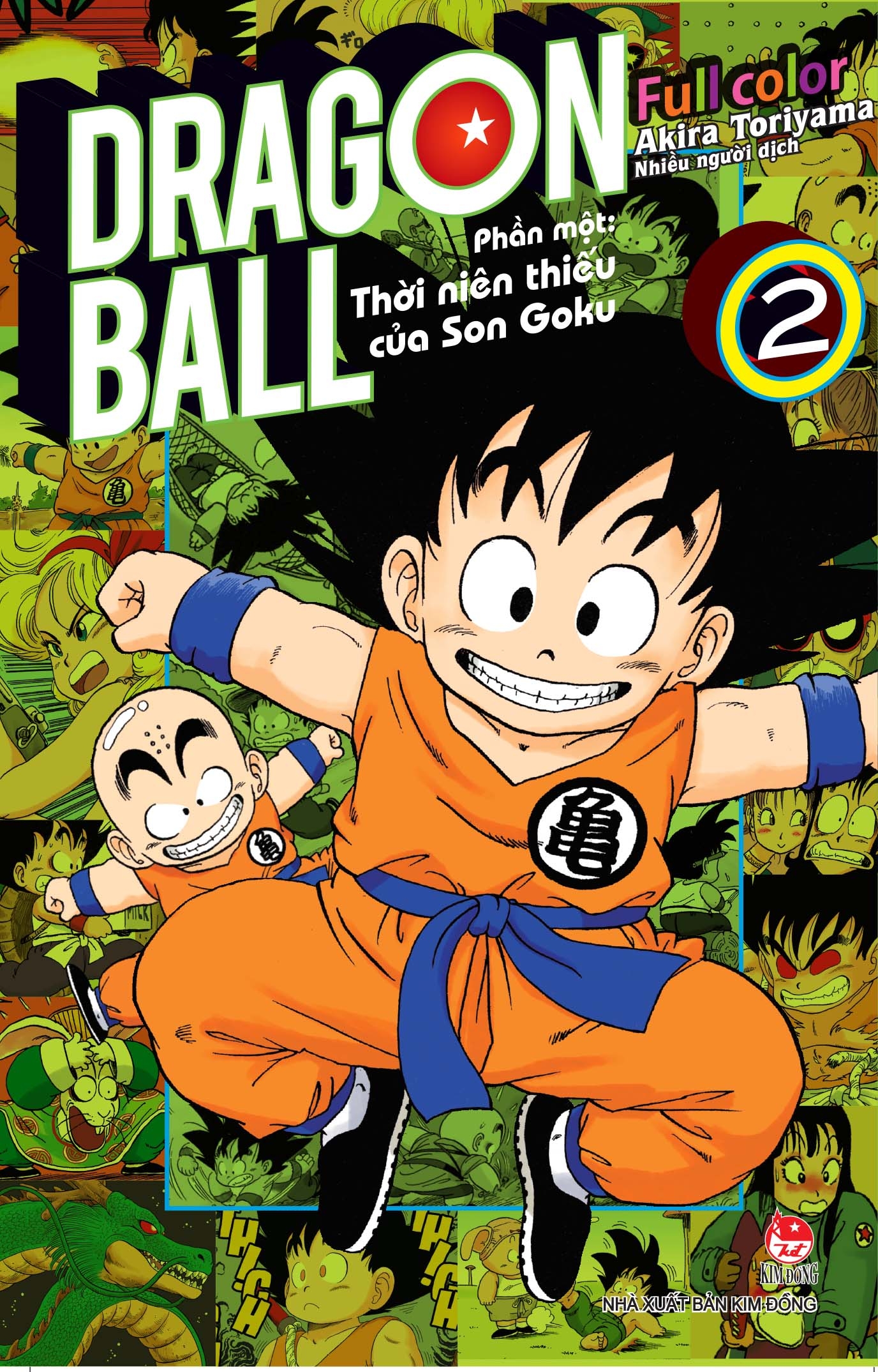 Fahasa - Dragon Ball Full Color - Phần Một: Thời Niên Thiếu Của Son Goku - Tập 2