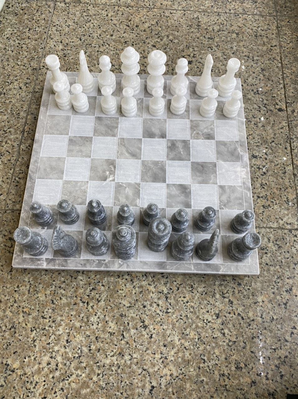 Marble Chess Set-Magnificent Handcrafted Board and Chess Pieces