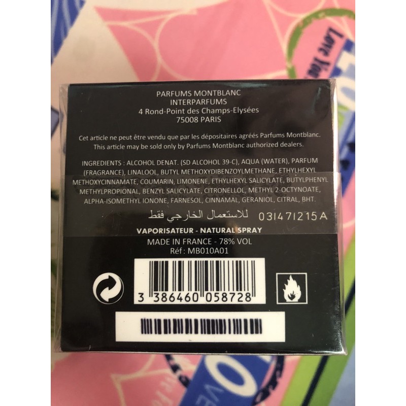 Nước Hoa Nam Mont Blanc Emblem Eau De Toilette 100Ml.