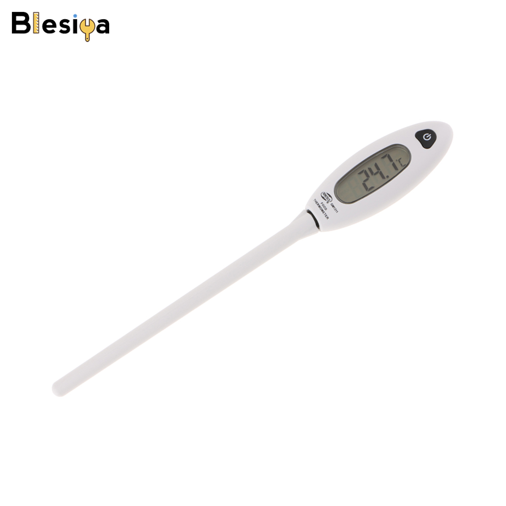 Blesiya GM1311 Meat Cooking Thermometer Kitchen Digital Food Thermometer Probe BBQ with Max/Min Measuring, Auto Power Off and Low Battery Indication