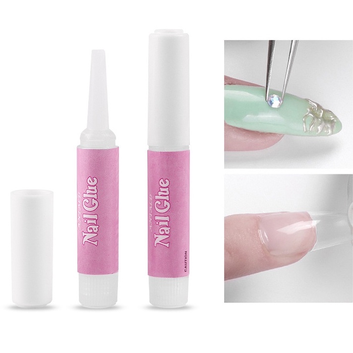 Keo mini dán móng úp móng giả nailbox