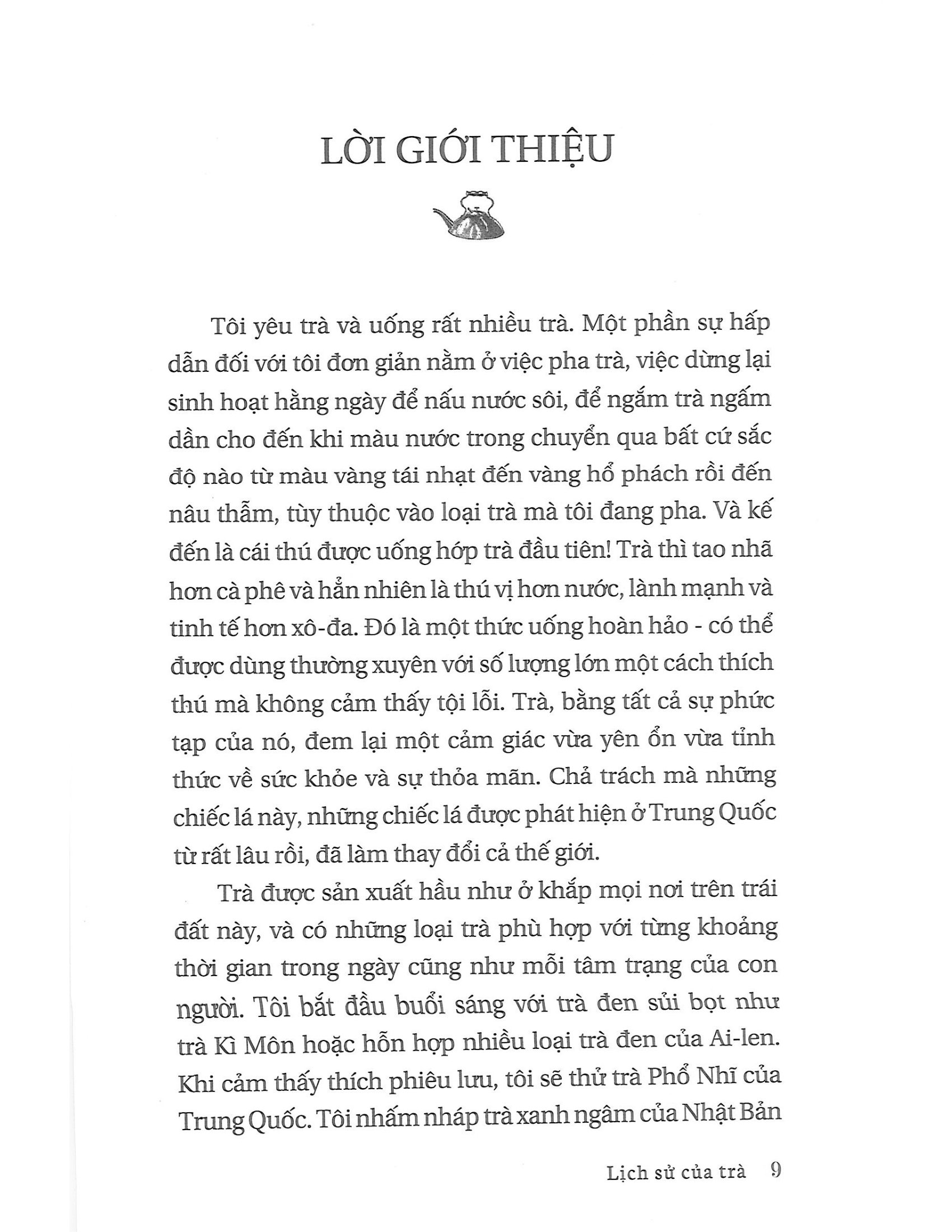 Sách Lịch Sử Của Trà