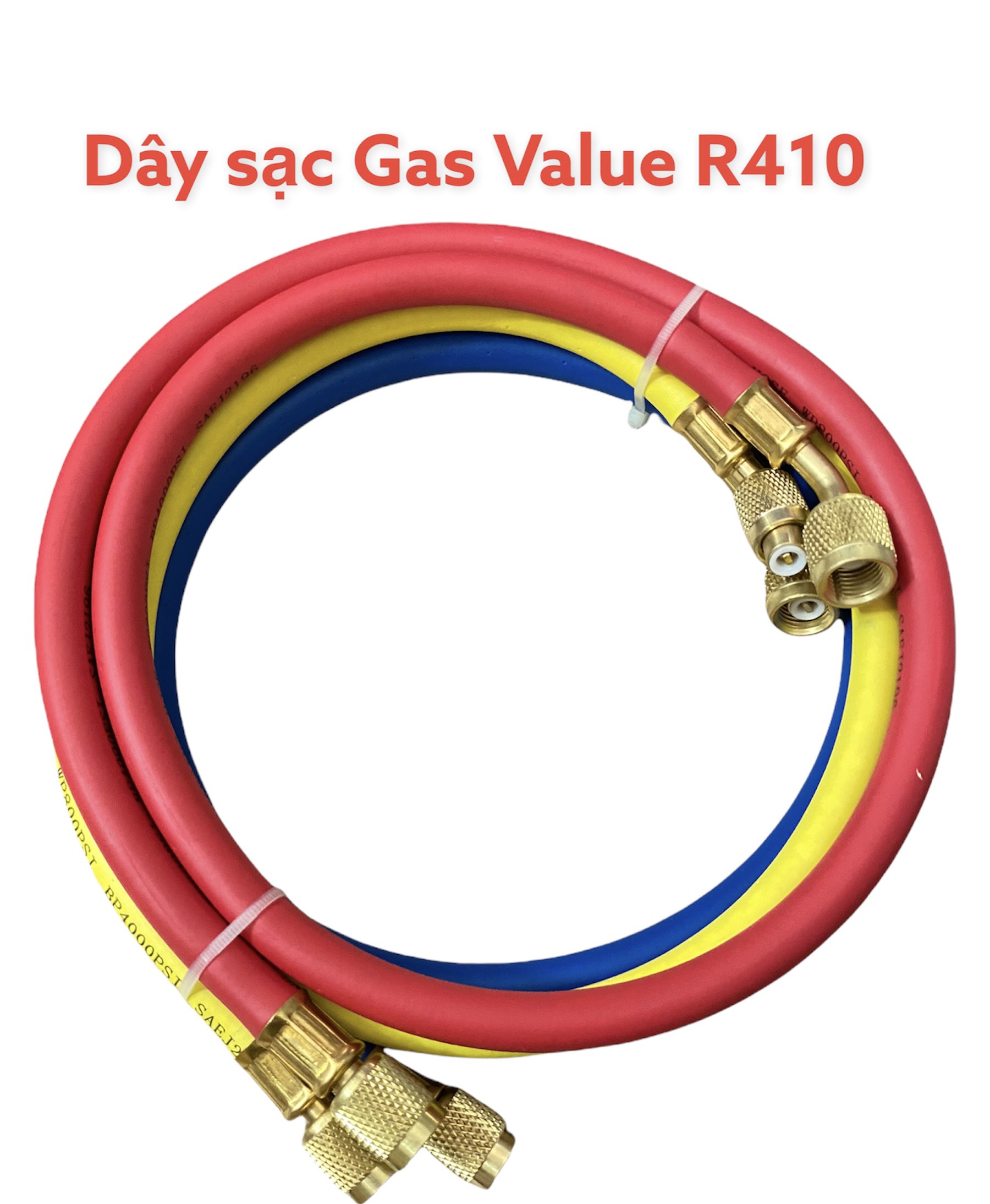 Dây nạp gas máy lạnh value r22 r410