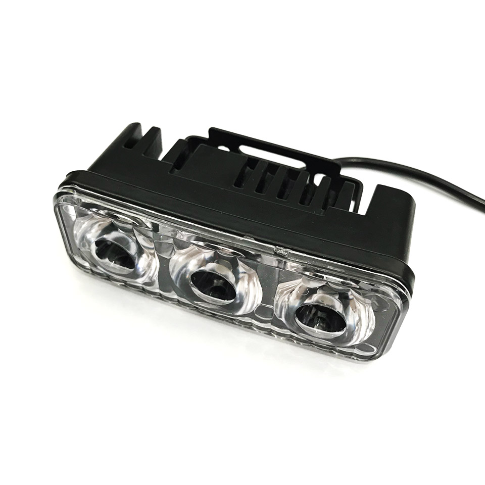 Đèn Trợ Sáng 3 Bóng 6w Gắn Xe Máy 12V [ Giá 1 Chiếc  ]