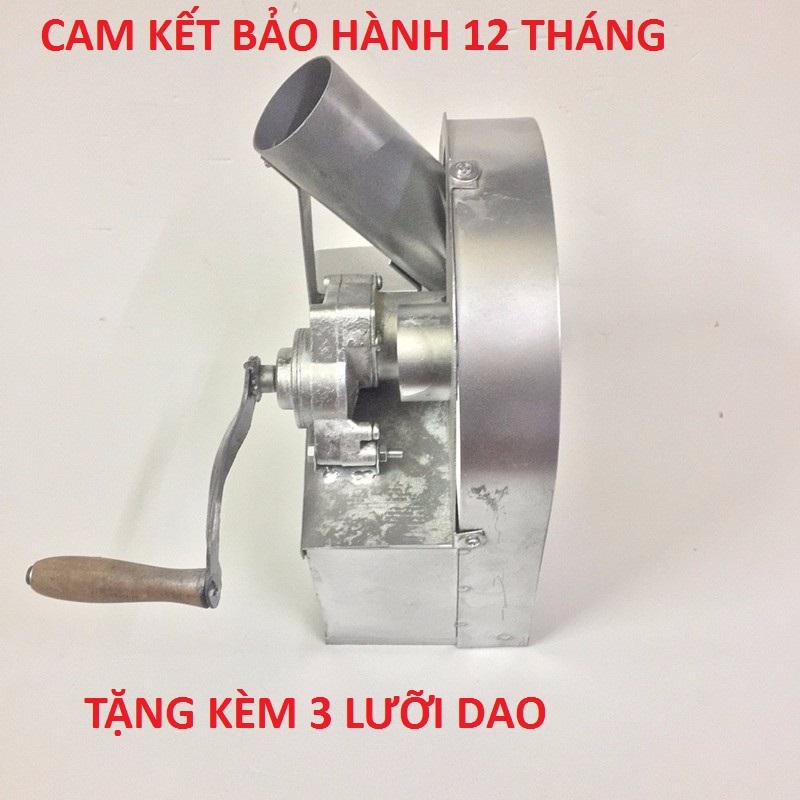 MÁY THÁI HÀNH TỎI, XẢ ĐA NĂNG TẶNG KÈM 3 LƯỠI DAO