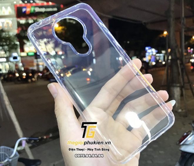 Ốp lưng Nokia 3.4 silicon dẻo trong suốt