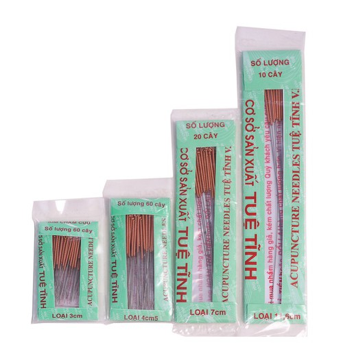 Kim châm cứu Tuệ Tĩnh số 4 số 7 số 11 (combo 5 bịch )