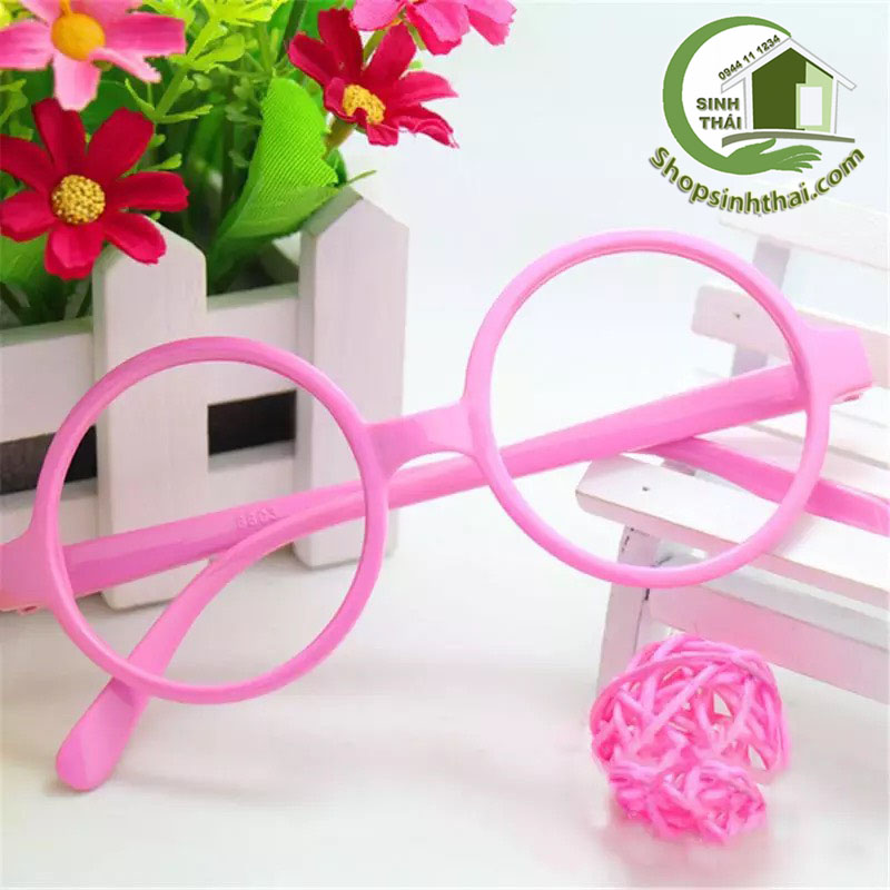 [HCM]Mắt kính trẻ em màu hồng [ giá sỉ ] - tặng kèm túi đựng