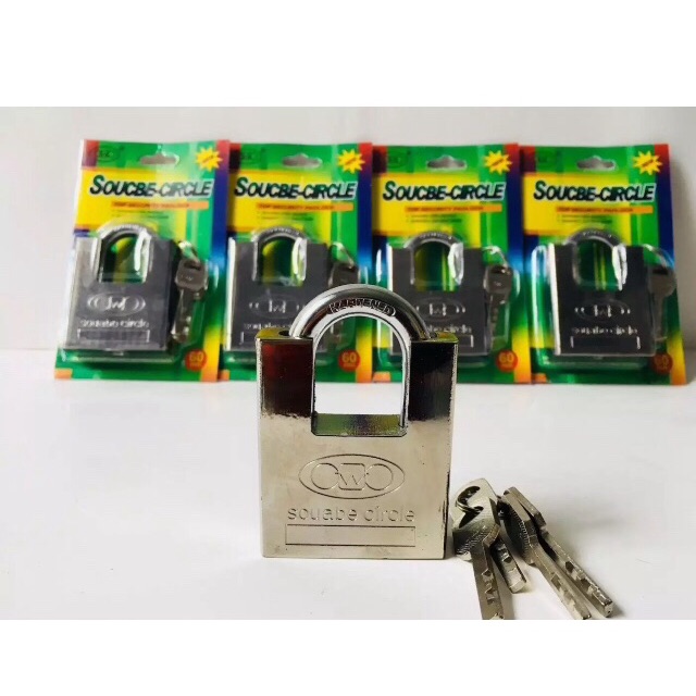 Combo 5 ổ khoá SOLEX 6p dùng chung 1 CHÌA chủ