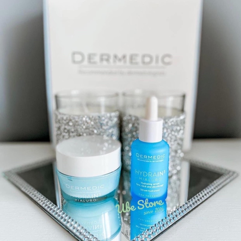COMBO KEM DƯỠNG + TINH CHẤT DERMEDIC HYDRAIN3/ NORMACNE
