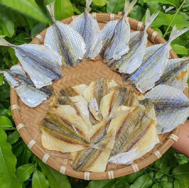 Khô cá chỉ vàng con to - vựa khô yến vy - 1kg/ 50gram/ 250gram
