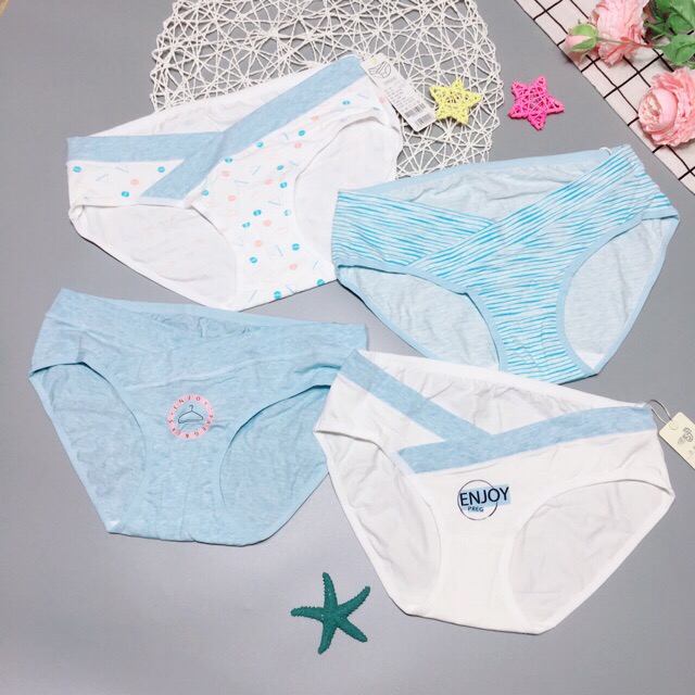 Set 4 Quần Lót Bầu Cotton Cao Cấp