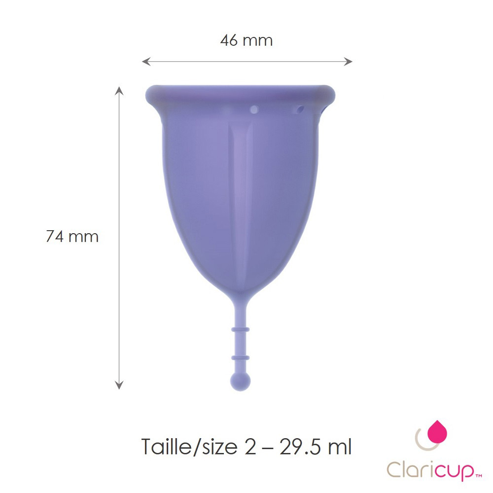 Cốc nguyệt san Claricup kháng khuẩn