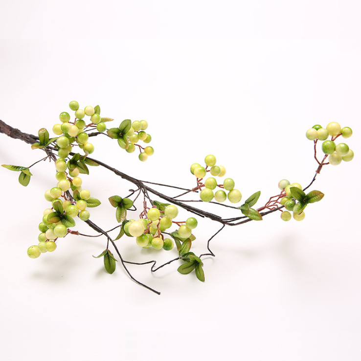 Cành cổ quả cherry trang trí-Cành giả
