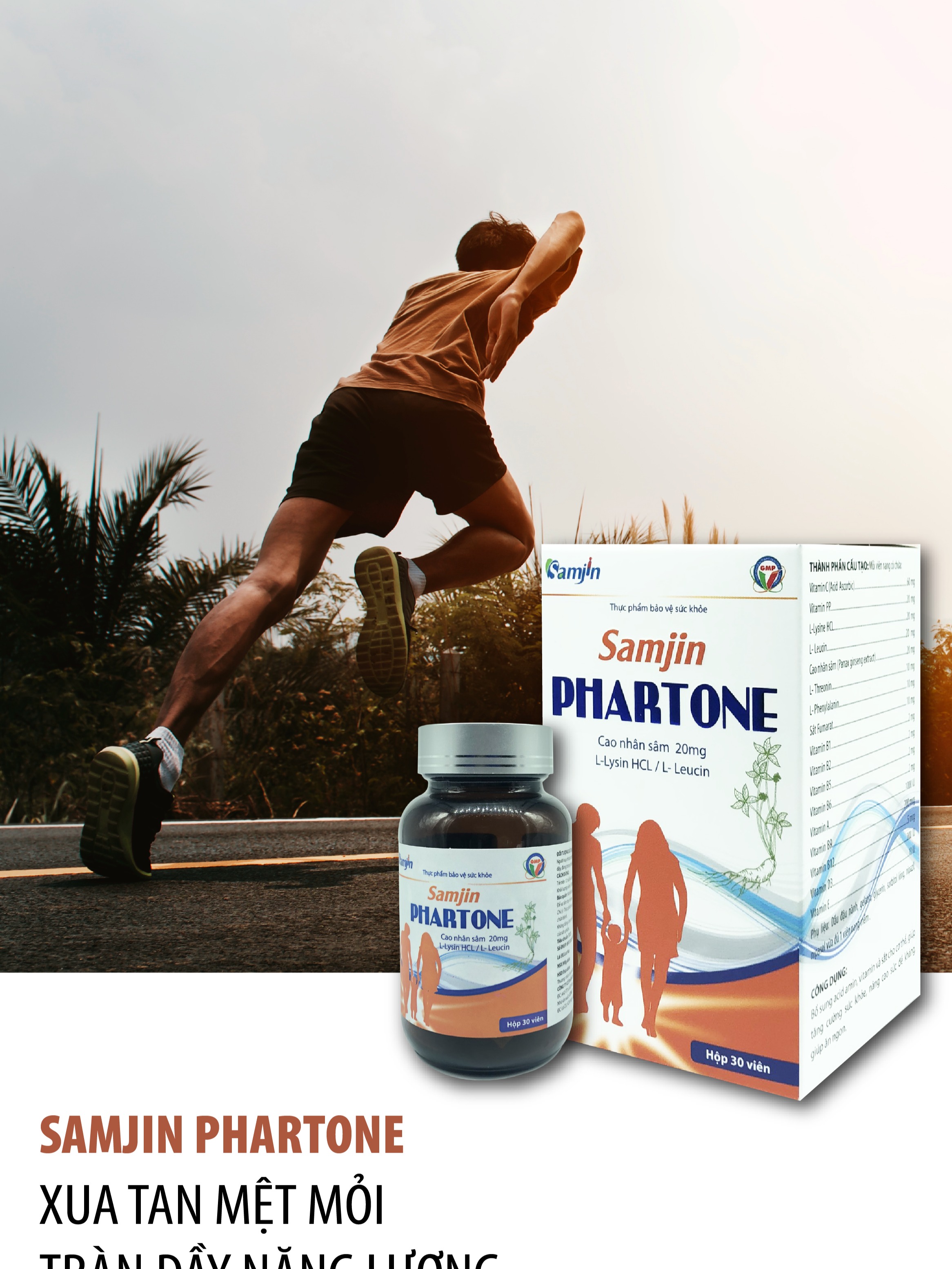 [HCM]Nhân sâm Samjin Phartone