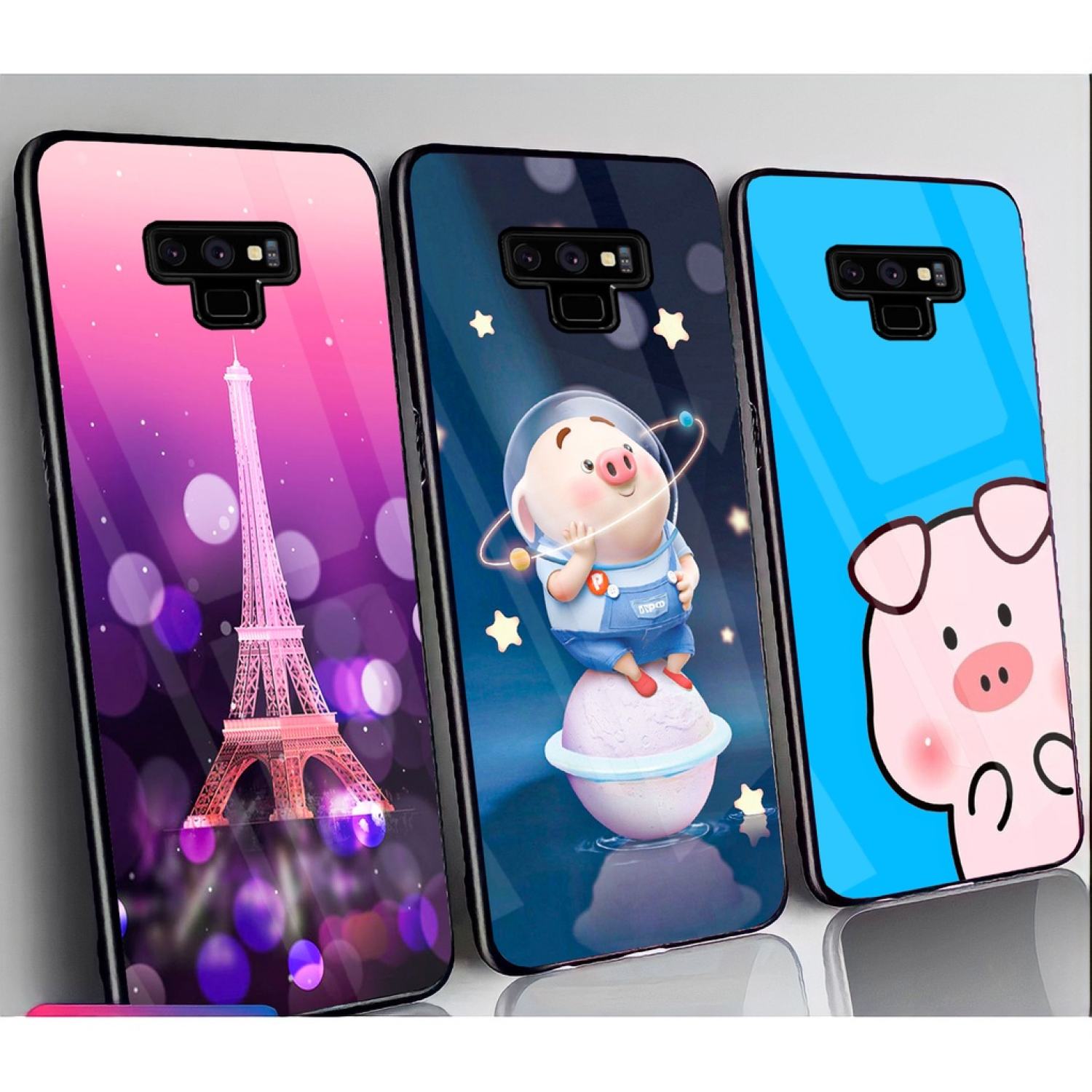Ốp Lưng SAMSUNG NOTE 9 mặt kính gương sáng bóng, thời trang