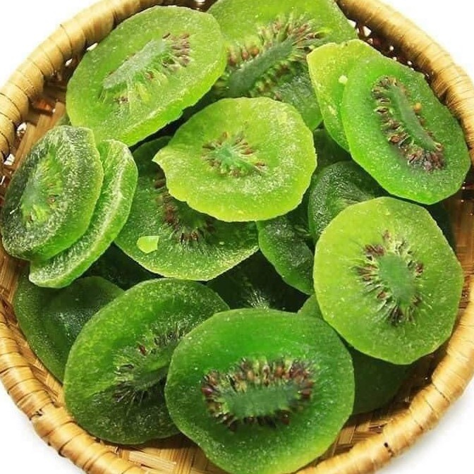 Kiwi sấy dẻo (nguyên miếng) {Khối lượng tịnh, không tính bao bì}