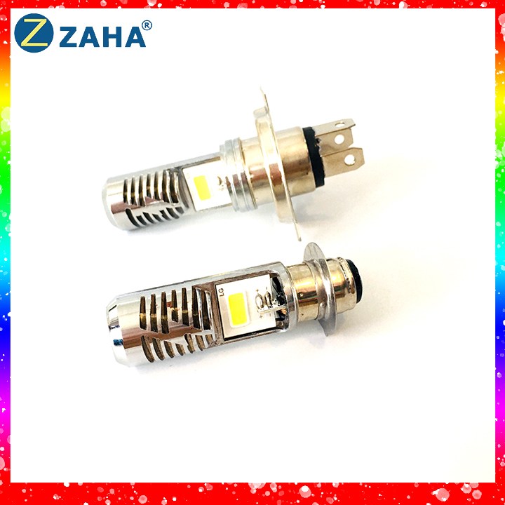 [HCM]Đèn pha led xe máy H4/HS1 Lighting dành cho xe máy đời mới