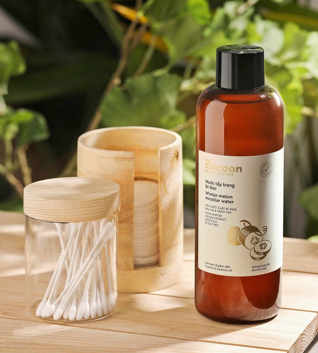 Nước tẩy trang bí đao cocoon  dành cho da dầu, da mụn