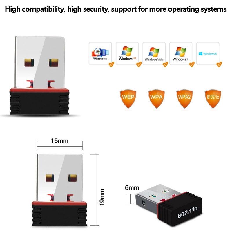 USB WIFI ，thu tín hiệu MT7601 USB mang theo WiFi