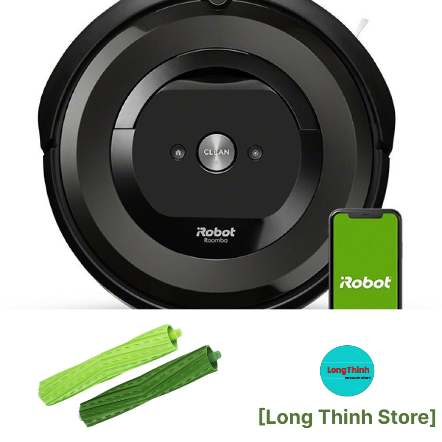 Chổi rulo cuốn rác robot hút bụi tự động irobot roomba e5 i3 i7
