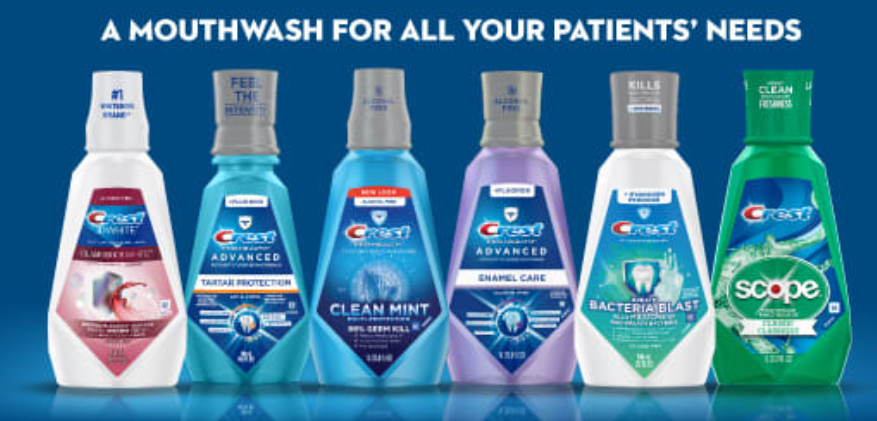[ĐỦ LOẠI] Nước Súc Miệng Crest 3D White Mouthwashes