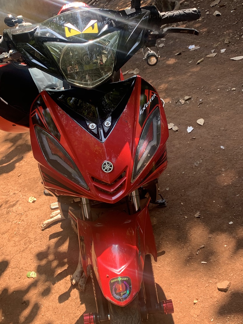 tem exciter 2010 đỏ đen Yamaha cao cấp