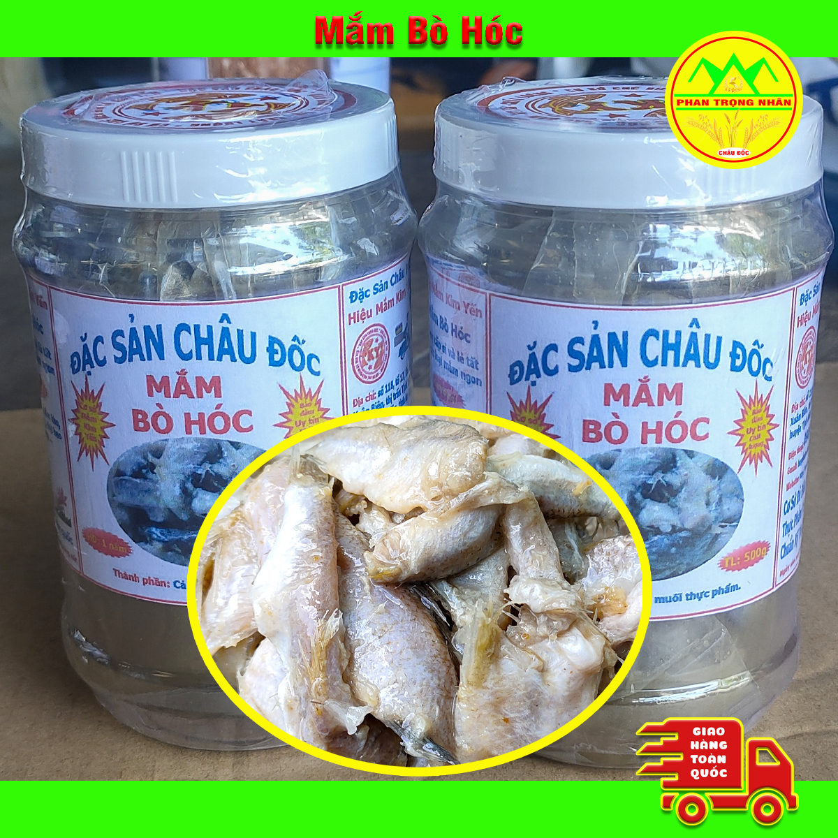 500gr Mắm Bò Hóc Cá Linh Châu Đốc