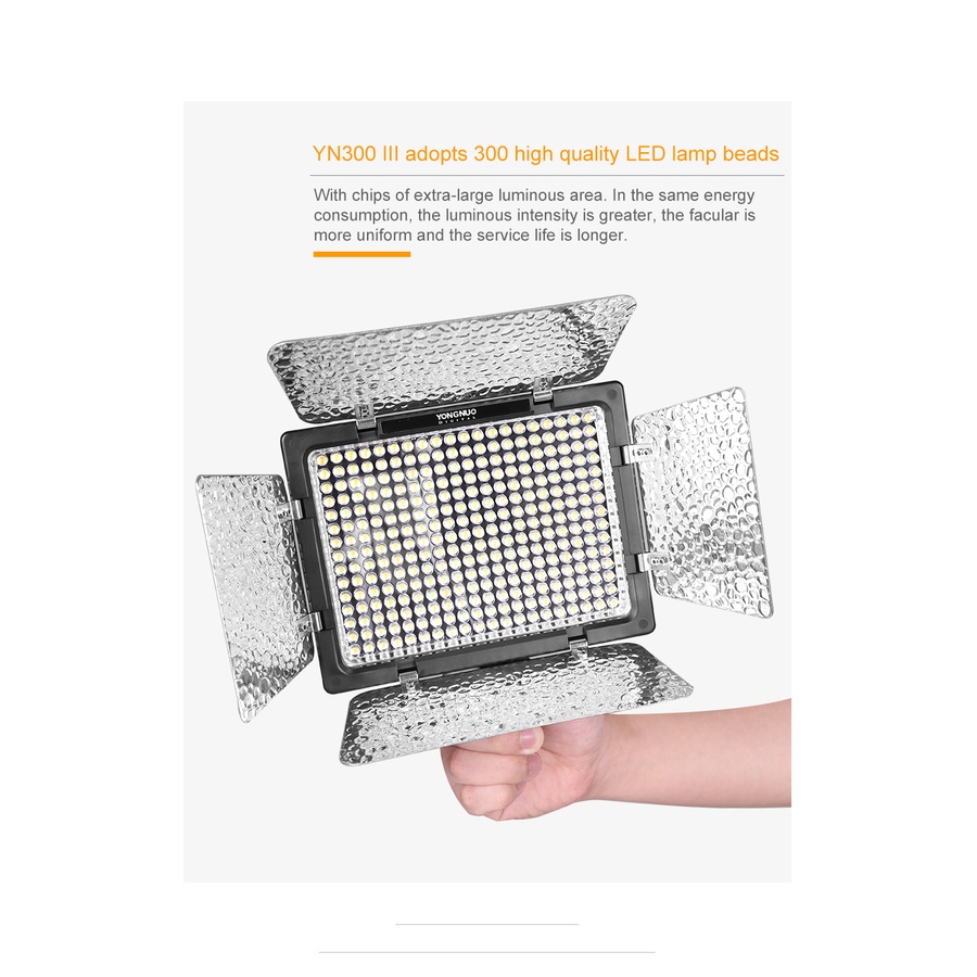 Đèn led Yongnuo YN-300 III Pro LED Video