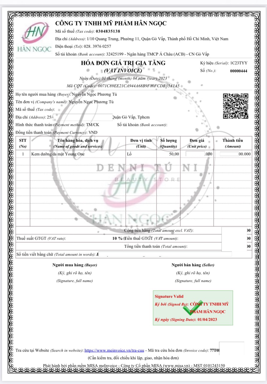 Kem dưỡng trắng da YOUNG ONE 15g lớn