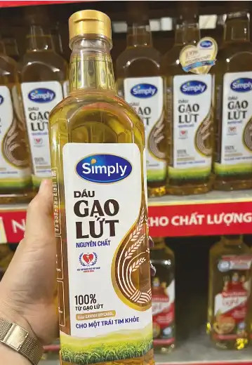 dầu gạo lứt Simply 1L(hàng chính hãng)