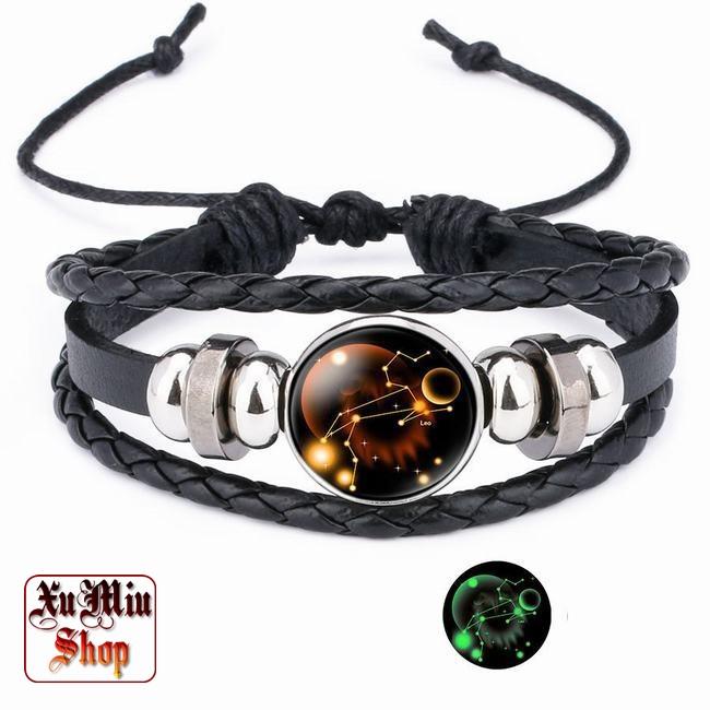 Vòng tay dạ quang chòm sao hoàng đạo XM05 - Sư Tử