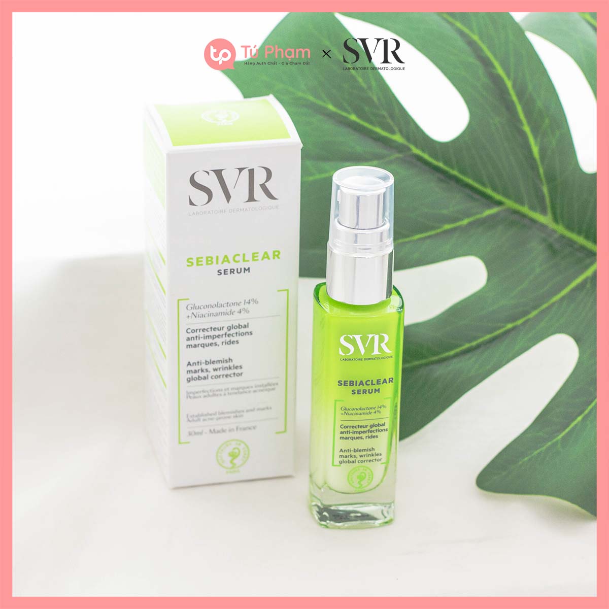 Tinh Chất Giảm Mụn SVR Sebiaclear Serum 30ml